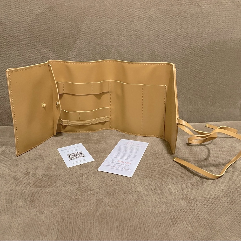 Vegan Leather Tech Organizer